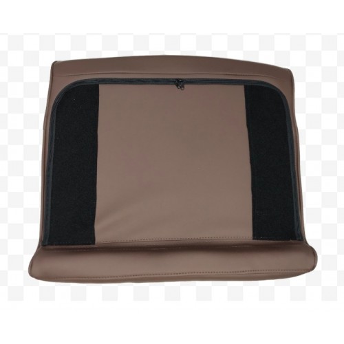 A smaller image of a dark brown seat cover bottom cushion