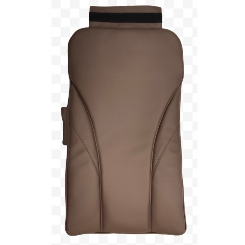 A smaller image of a dark brown seat cover back cushion