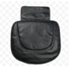 A black seat cover cushion