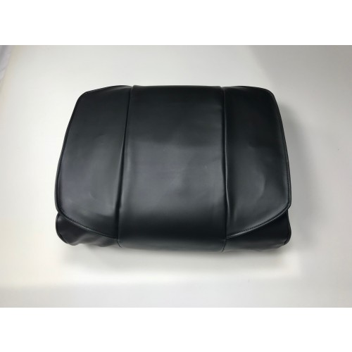 A smaller image of a black seat cover bottom side