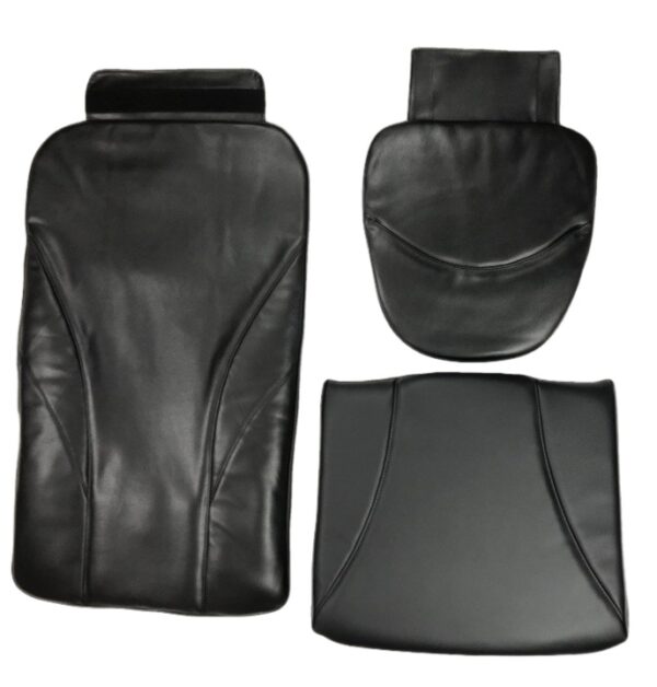 Leather Uholsteries Replacement -Pedicure Chair Seat Cushion has Chin-BLACK - Image 4