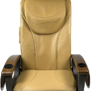 Pedicure Back Support Cushion, Cushion Seat NO CHIN, Cappuccino