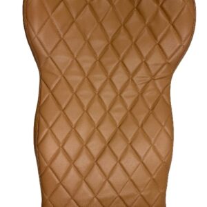 Leather Upholsteries Replacement A whole Pedicure Chair Cover S Style Back Massage Support Cover ONLY, Cappuccino