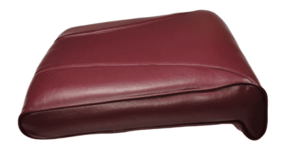 Leather Cover Replacement-Pedicure Chair Diamond Design back Cushion-Seat Cushion, Has Front CHIN,Burgundy - Image 4