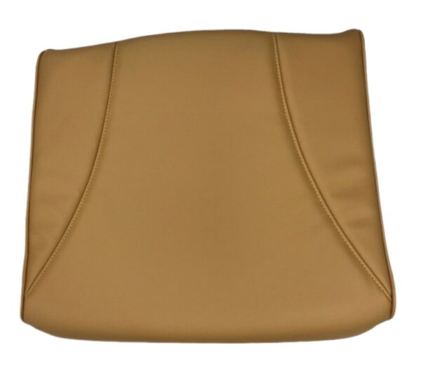 Leather Upholsteries - Pedicure Chair Diamond Design back Cushion-Seat Cushion, Has Front Wedges, Cappucinno - Image 4