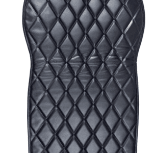 Pedicure Chair S-Style Diamond Front Zipper Cover, Black color-Equivalents to covers Model chair  GS8120-9660