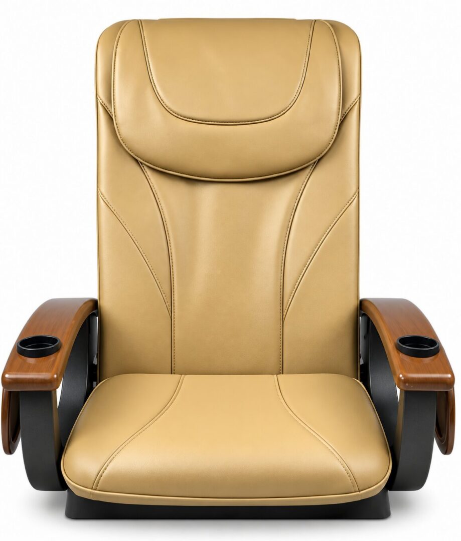 Pedicure Chair Cushion Massage Cover NEW PEDICURE CHAIR CUSHION SET CAPPUCINNO 2